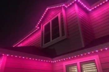 Olympia permanent holiday lights for your home in WA near 98501